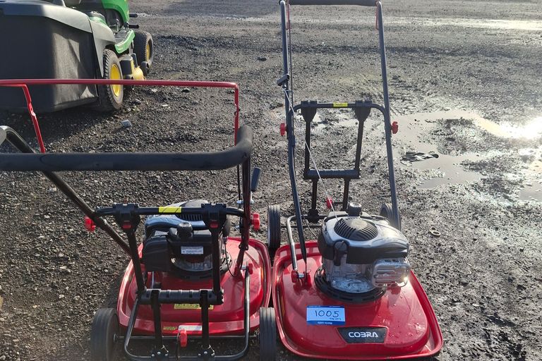 2x COBRA HOVER MOWERS 