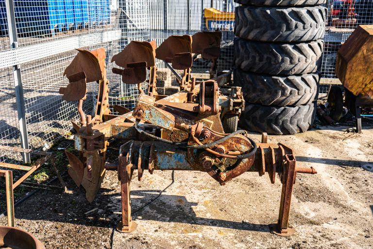 RANSOME 4 FURROW REVERSIBLE PLOUGH