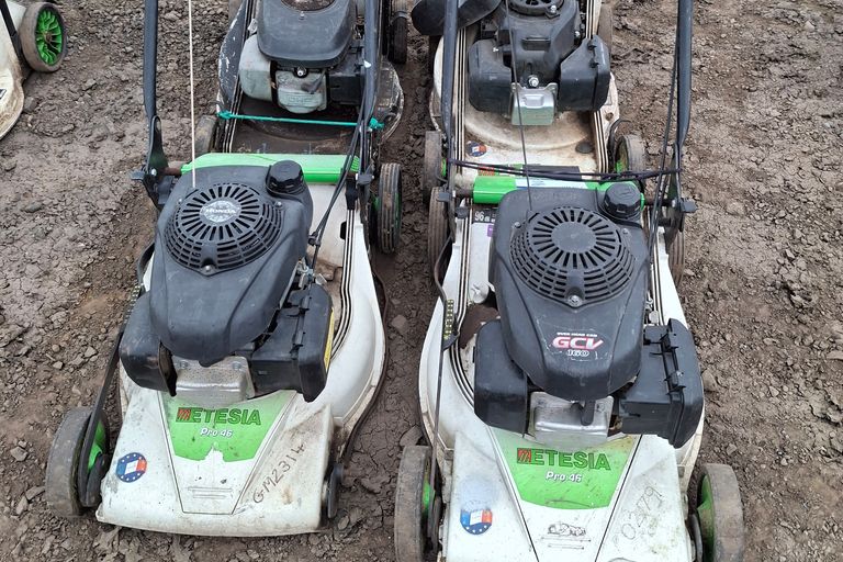 4X ETESIA MOWERS 