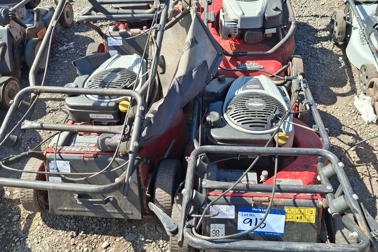4X ROVER MOWERS 1X BAG 