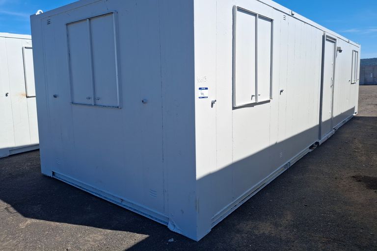 CABIN - 32 x 10 HIGH SECURE OFFICE - KITCHEN, TOILET, OFFICE 