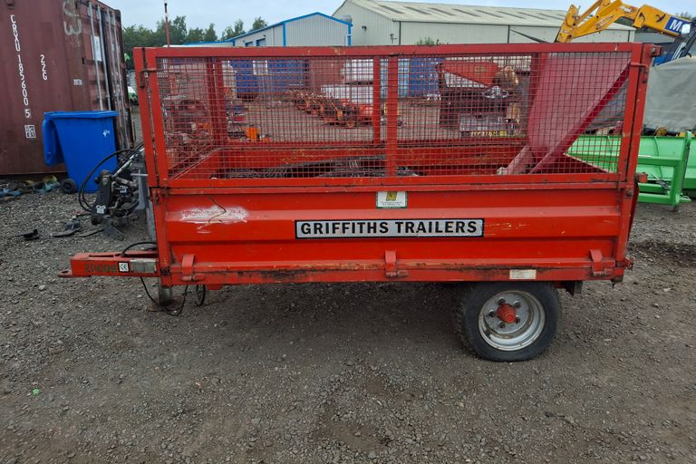 CAGED TRACTOR TRAILER 