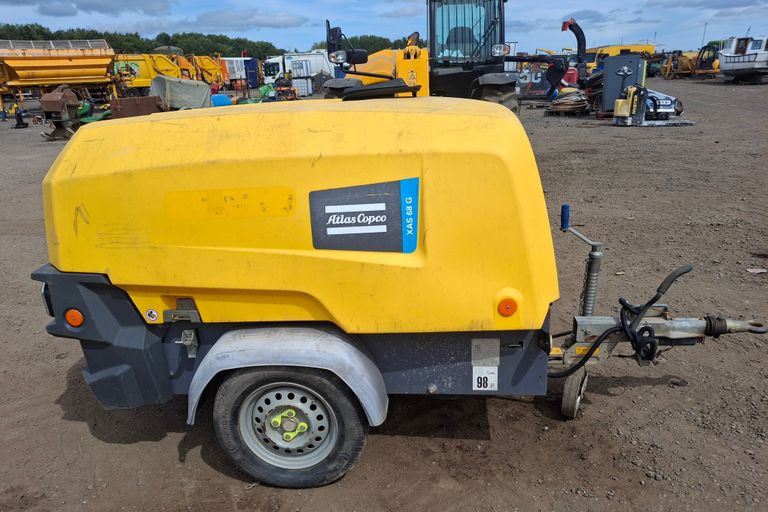 ATLAS COPCO XAS 68G COMPRESSOR